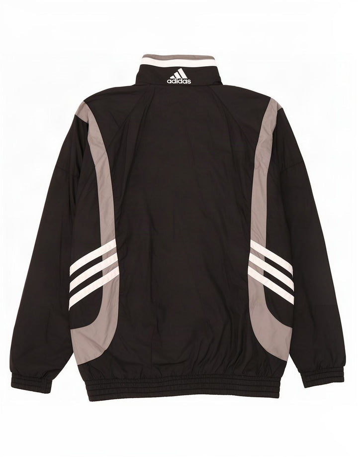 Adidas Træningsdragt til mænd Topjakke UK 38/40 Medium Sort Colourblock