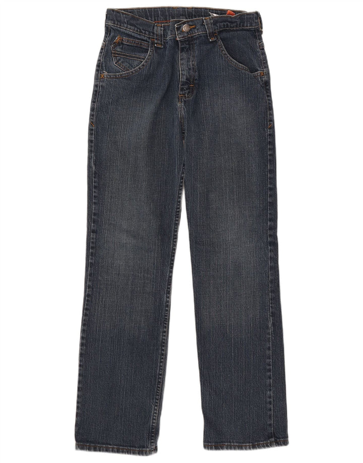 Wrangler Boys Straight Jeans 15-16 år W28 L28 Blå Bomuld