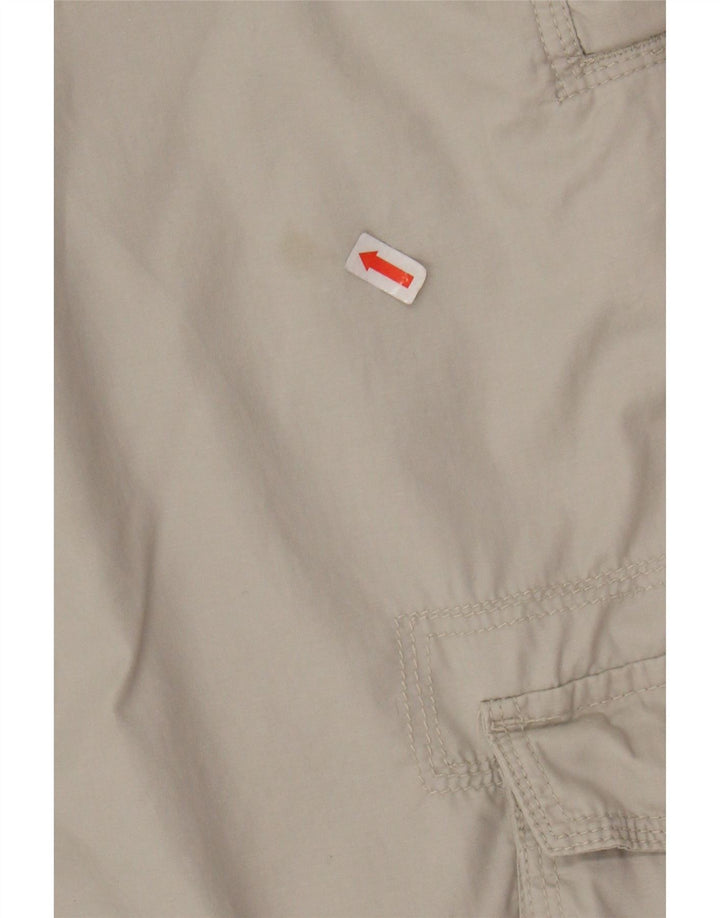 CALVIN KLEIN Mens Cargo Shorts W40 XL Beige Cotton