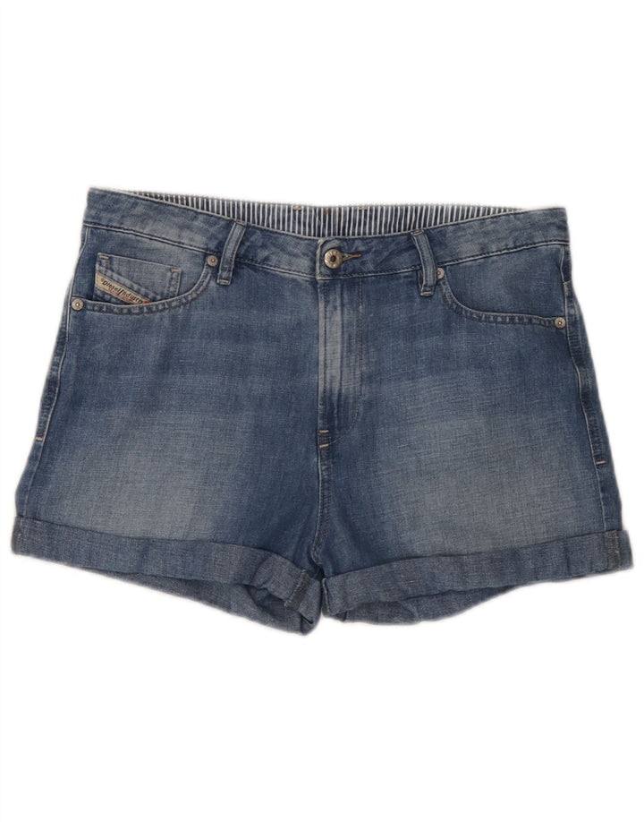 Diesel denimshorts til kvinder W28 Mellemblå bomuld