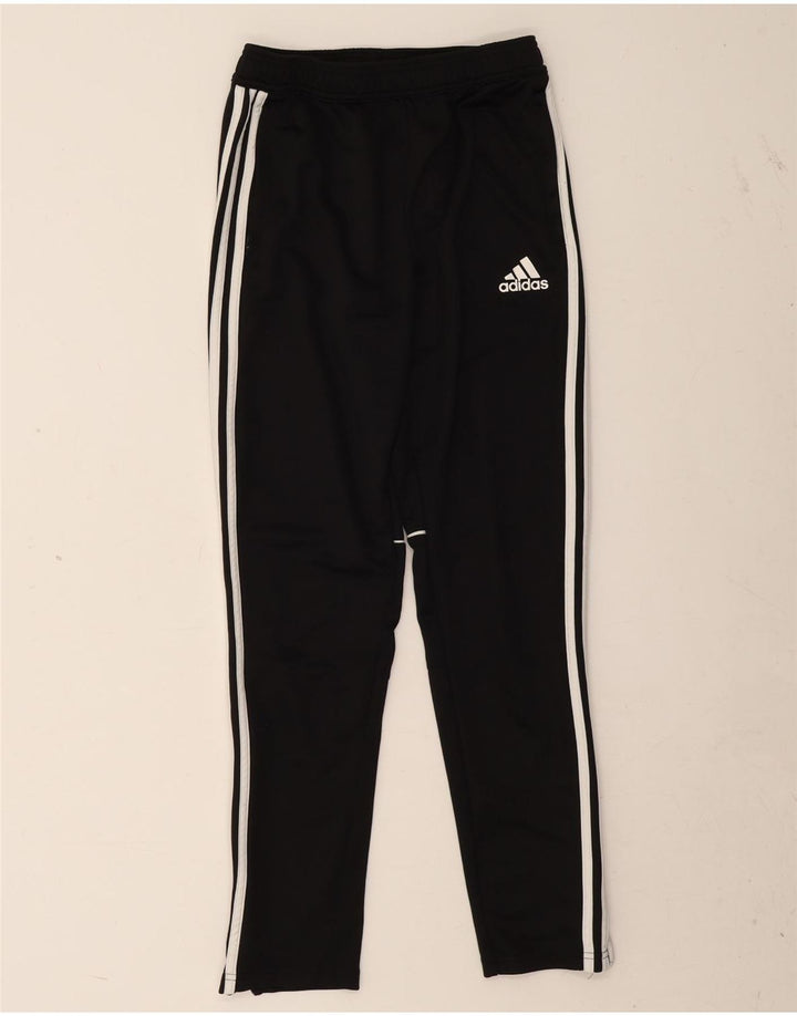 Adidas Drenge Træningsdragt Bukser 13-14 År Sort Polyester