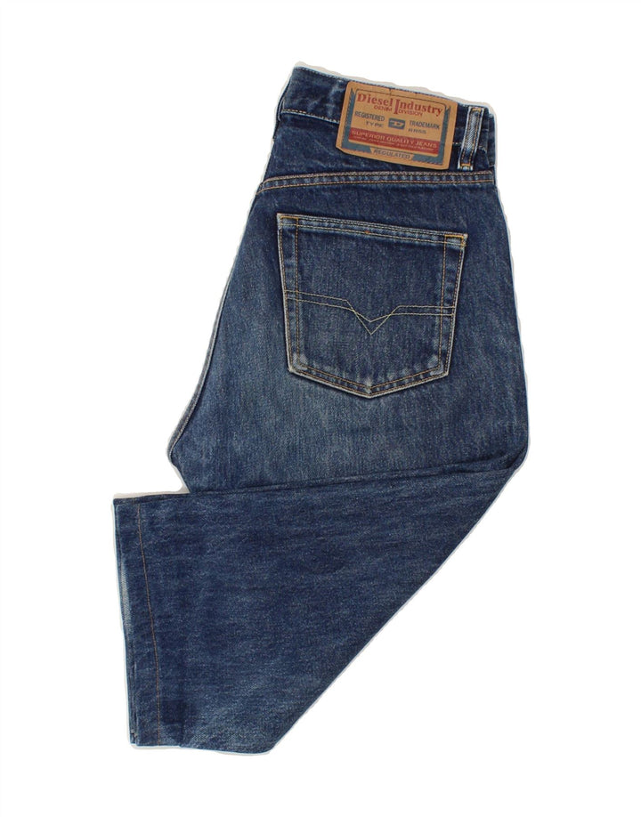 DIESEL Womens Bermuda Denim Shorts W30 Medium Blue Cotton Vintage Diesel and Second-Hand Diesel from Messina Hembry 