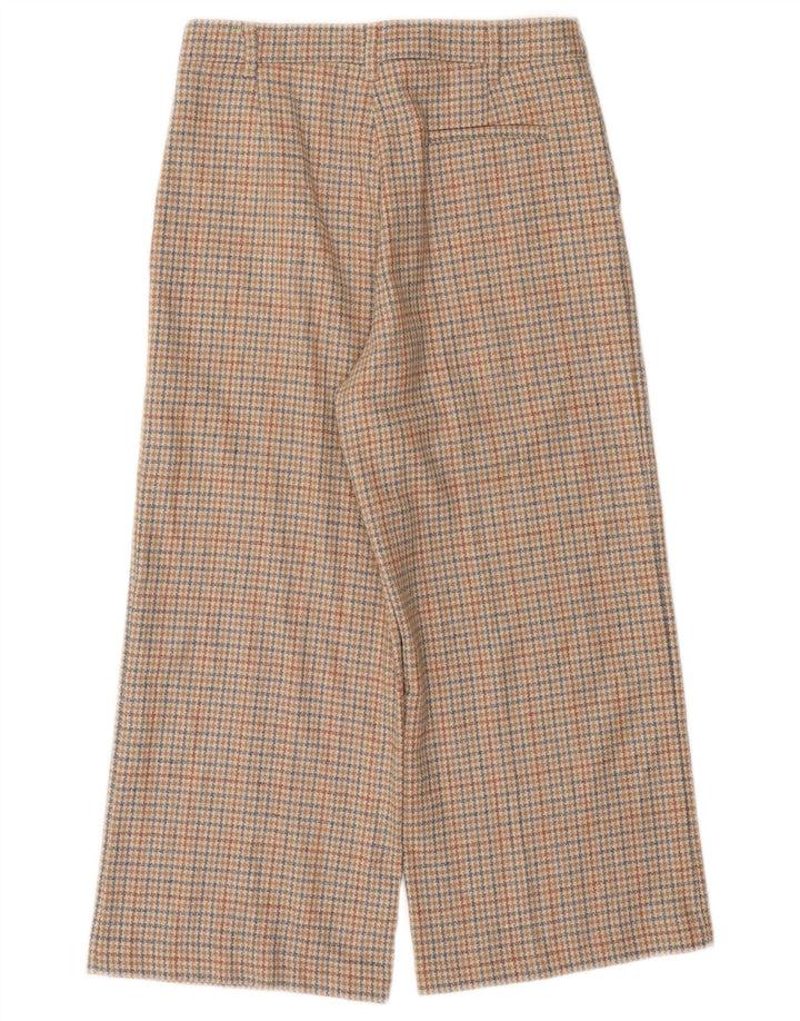 Twinset Dame Milano Cropped Trousers IT 44 Medium W30 L23 Beige