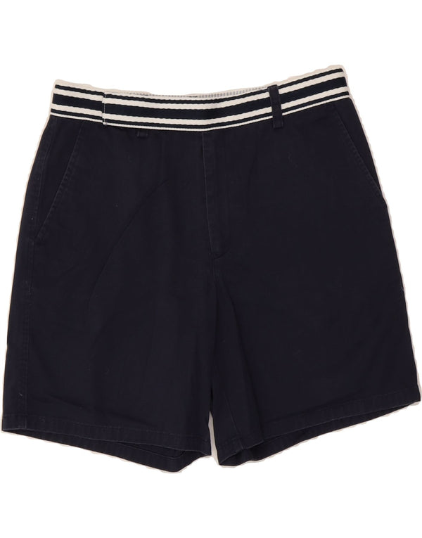 TOMMY HILFIGER Chino-shorts til kvinder US 6 Medium W30 Marineblå