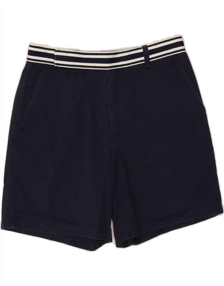 TOMMY HILFIGER Chino-shorts til kvinder US 6 Medium W30 Marineblå
