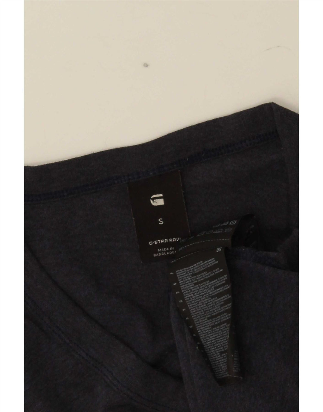 G-Star herre T-shirt top lille marineblå bomuld
