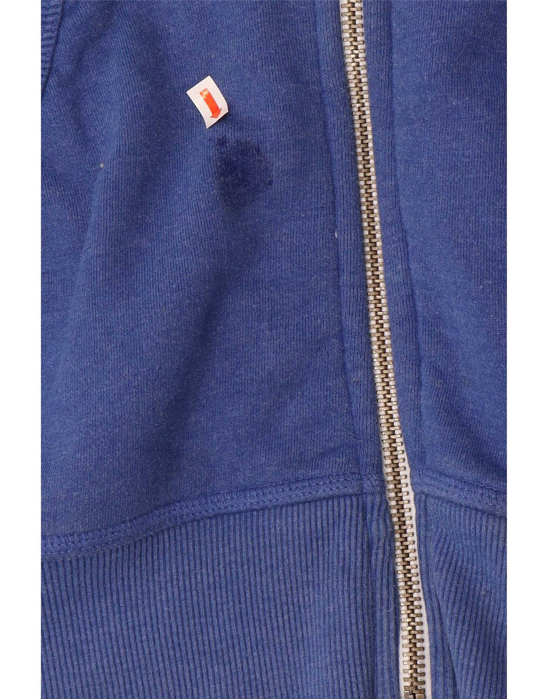Superdry Hættetrøje med lynlås til mænd, lille blå bomuld