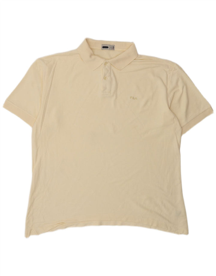 FILA Polotrøje til mænd IT 56 2XL Gul