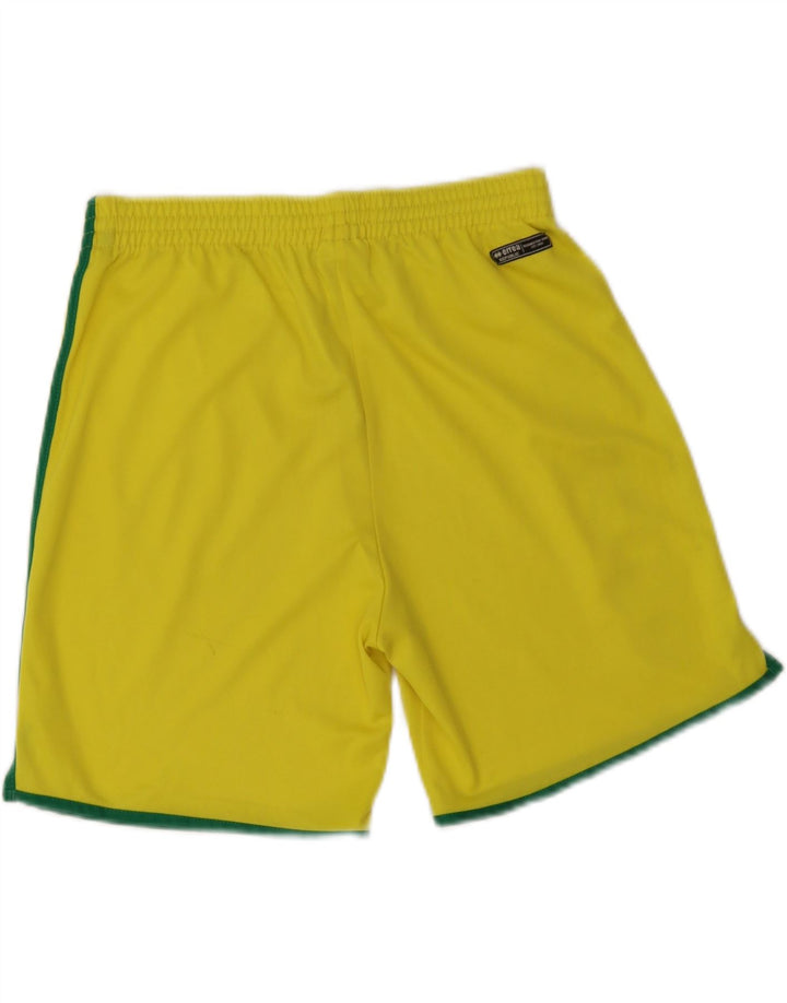 Errea Herre grafiske sportsshorts Medium Gul Polyester