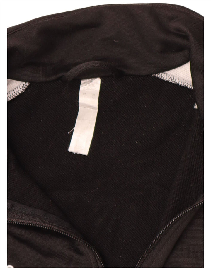 ADIDAS Træningsdragt til mænd, topjakke, stor sort Colourblock Polyester