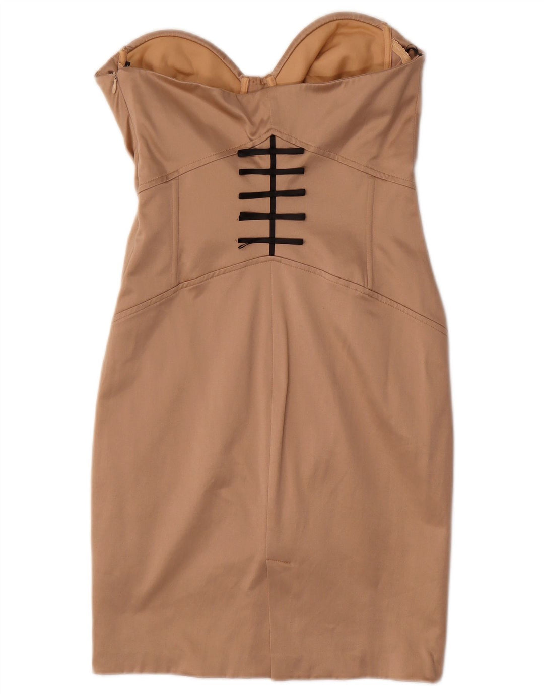 Elisabetta Franchi Dame 2-delt sæt IT 44 Medium Beige Polyester