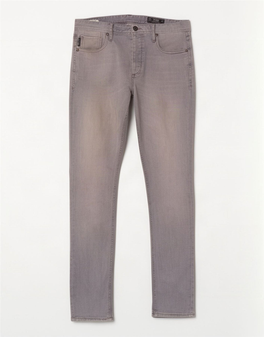 Jack & Jones Herre Tim Slim Jeans W30 L34 Grå Bomuld