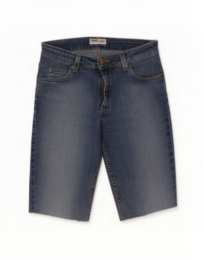 Lee Dame Cameron Denim Shorts W30 Medium Blue Bomuld