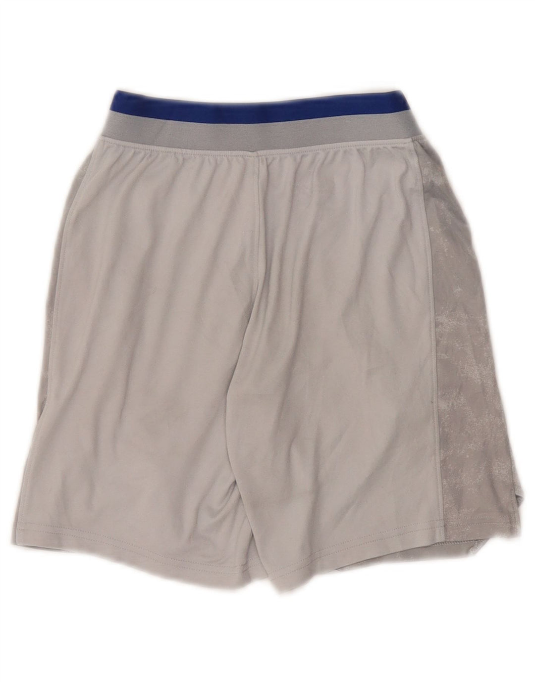 Under Armour Boys Heat Gear Sportsshorts 7-8 år Small Grey Colourblock