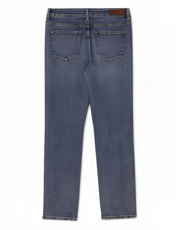 Marks & Spencer Womens The Sienna Straight Jeans UK 14 Large W32 L27 Blue