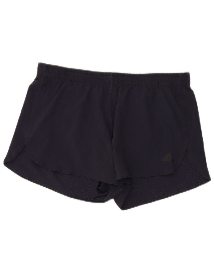Adidas Aeroready Sportsshorts til kvinder UK 14 Medium Navy Blue Polyester