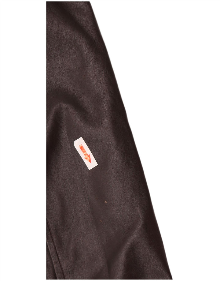Vintage herre læderjakke UK 38 Medium Brown