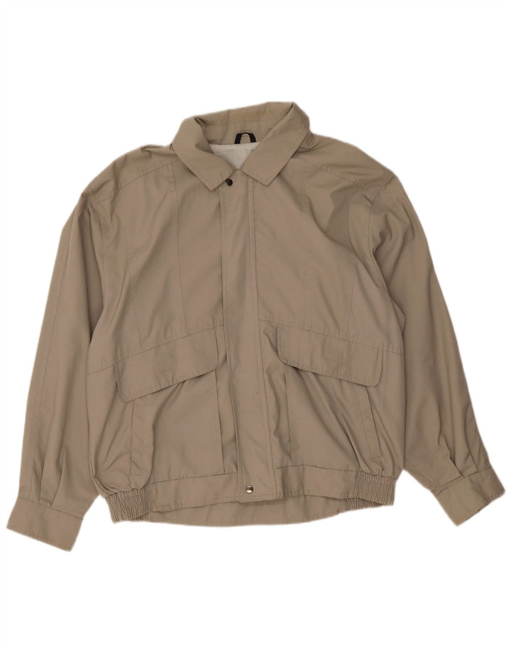 C & A Bomberjakke til mænd UK 40 Large Grå Polyester