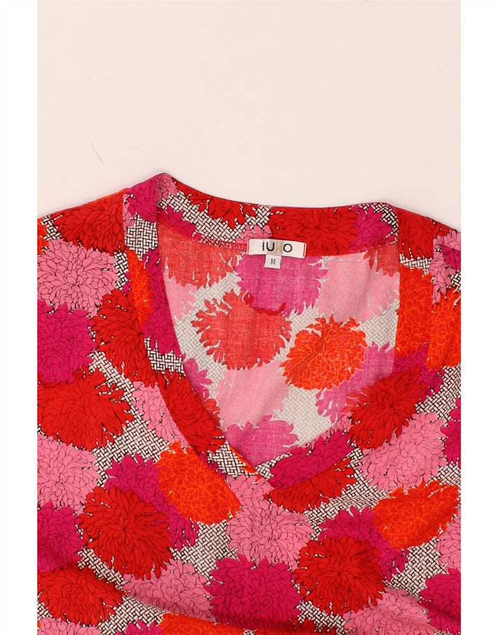 IUKO Womens Sleeveless Sheath Dress UK 14 Medium Multicoloured Floral Vintage IUKO and Second-Hand IUKO from Messina Hembry 