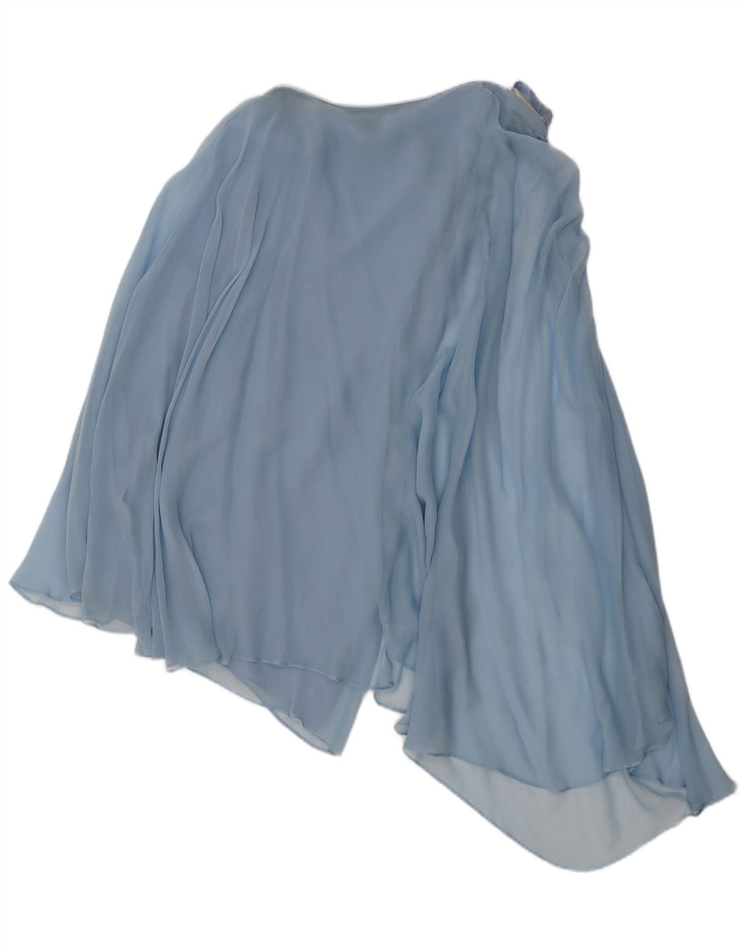 Vintage asymmetrisk nederdel til kvinder W30 Medium Blue
