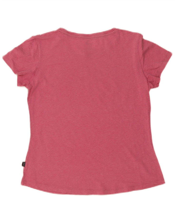 Puma Grafisk T-Shirt Top UK 12 Medium Pink