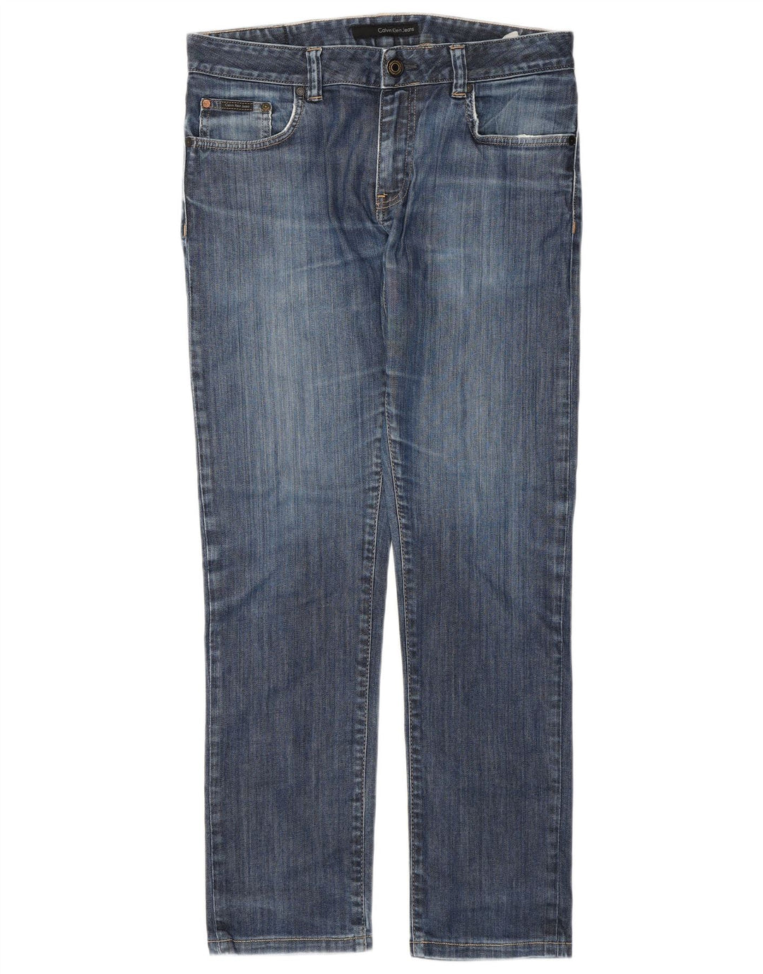 Calvin Klein Herre Skinny Jeans W32 L30 Blå
