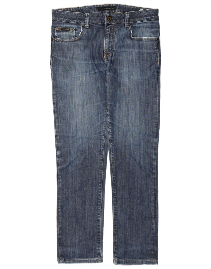 Calvin Klein Herre Skinny Jeans W32 L30 Blå