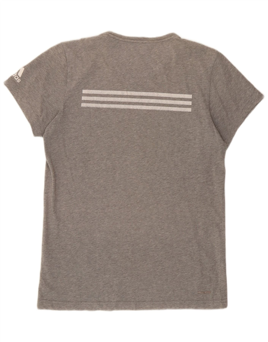 Adidas Grafisk T-shirt top mellem grå farveblok til mænd