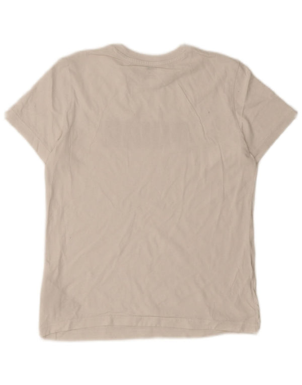 Puma drenge grafisk t-shirt top 13-14 år hvid bomuld