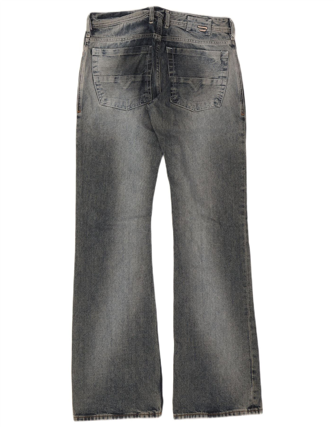Diesel Dame Flared Jeans W30 L34 Blå Bomuld
