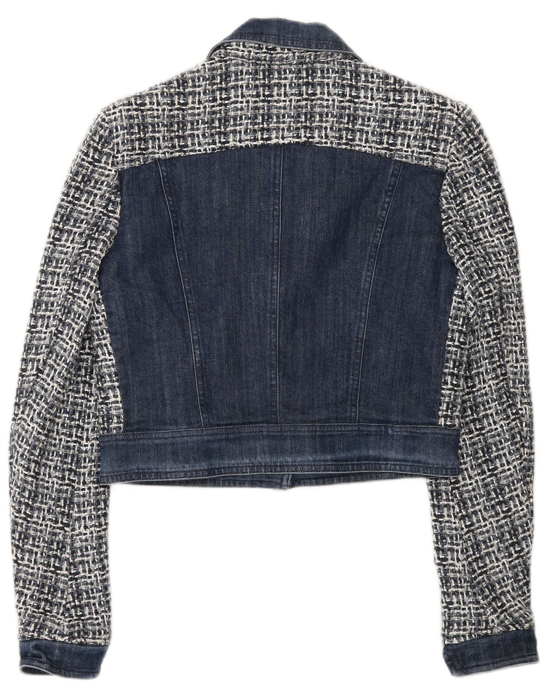 Guess By Marciano Kvinder abstrakt mønster bomberjakke IT 42 Medium Blue