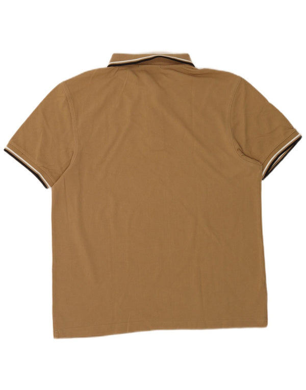 Fred Perry herre poloshirt stor beige bomuld