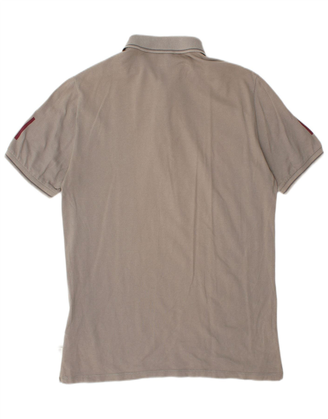 CERRUTI 1881 Herre grafisk poloshirt Stor grå bomuld