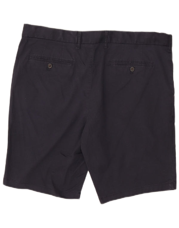 Marks & Spencer Herre Chino Shorts W38 XL Marineblå Bomuld
