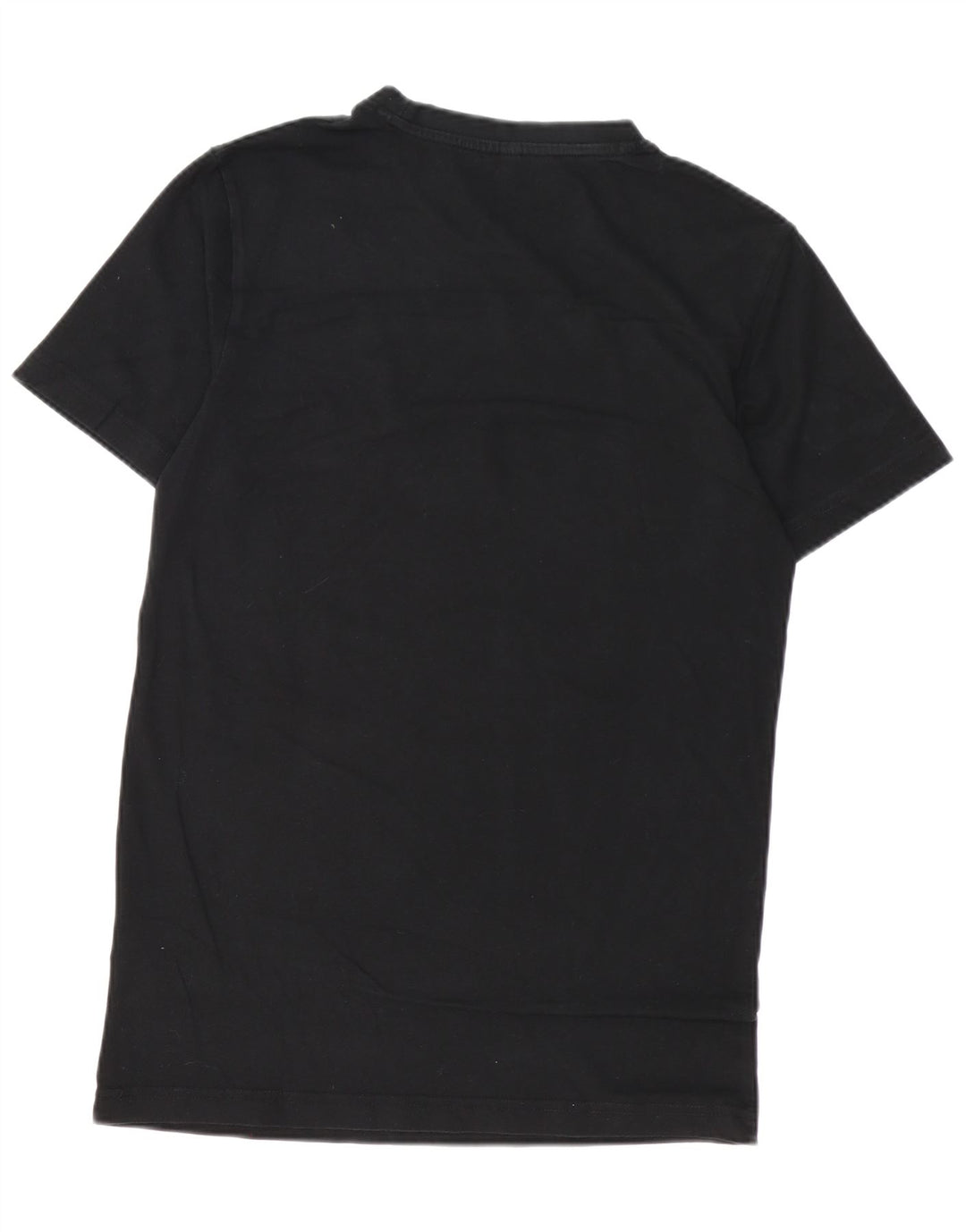 LEE Mens Graphic T-Shirt Top Medium Black Cotton