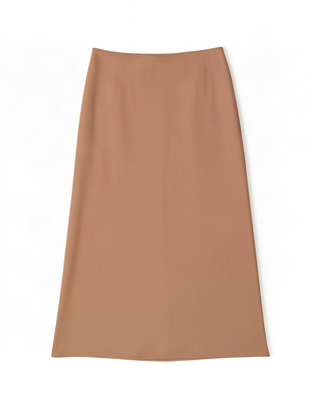 Topshop Dame Maxi Nederdel UK 14 Large W36 Beige Polyester
