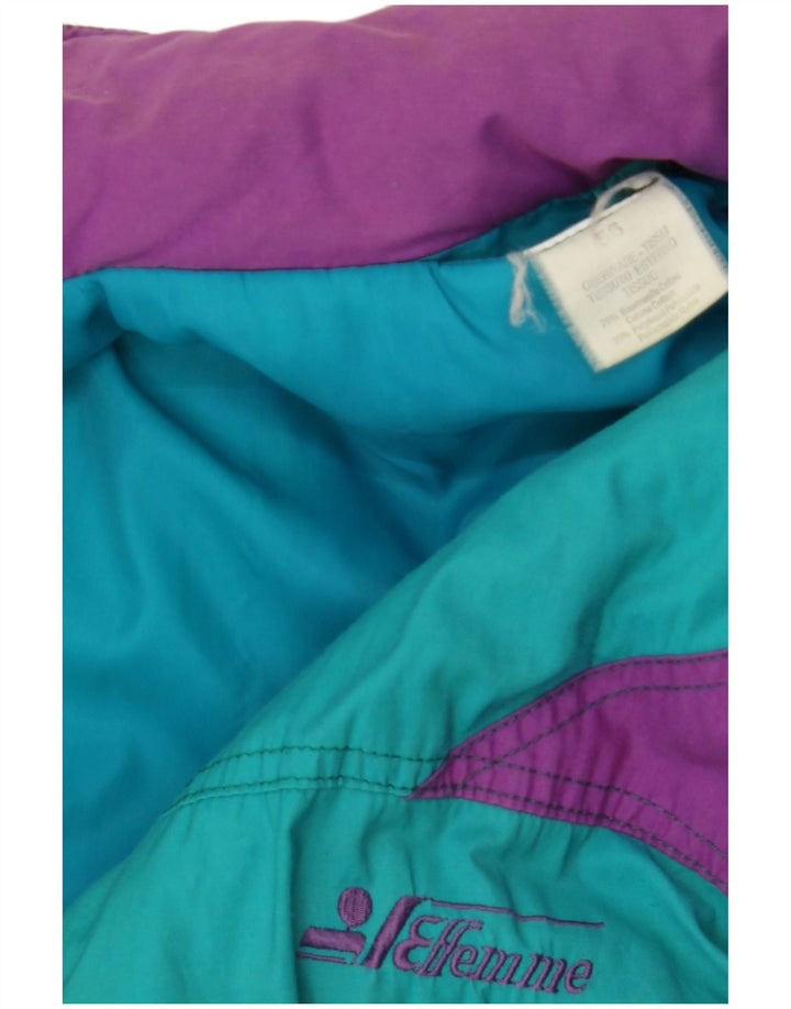 Effemme Polstret Herrejakke IT 56 3XL Blå Colourblock Bomuld