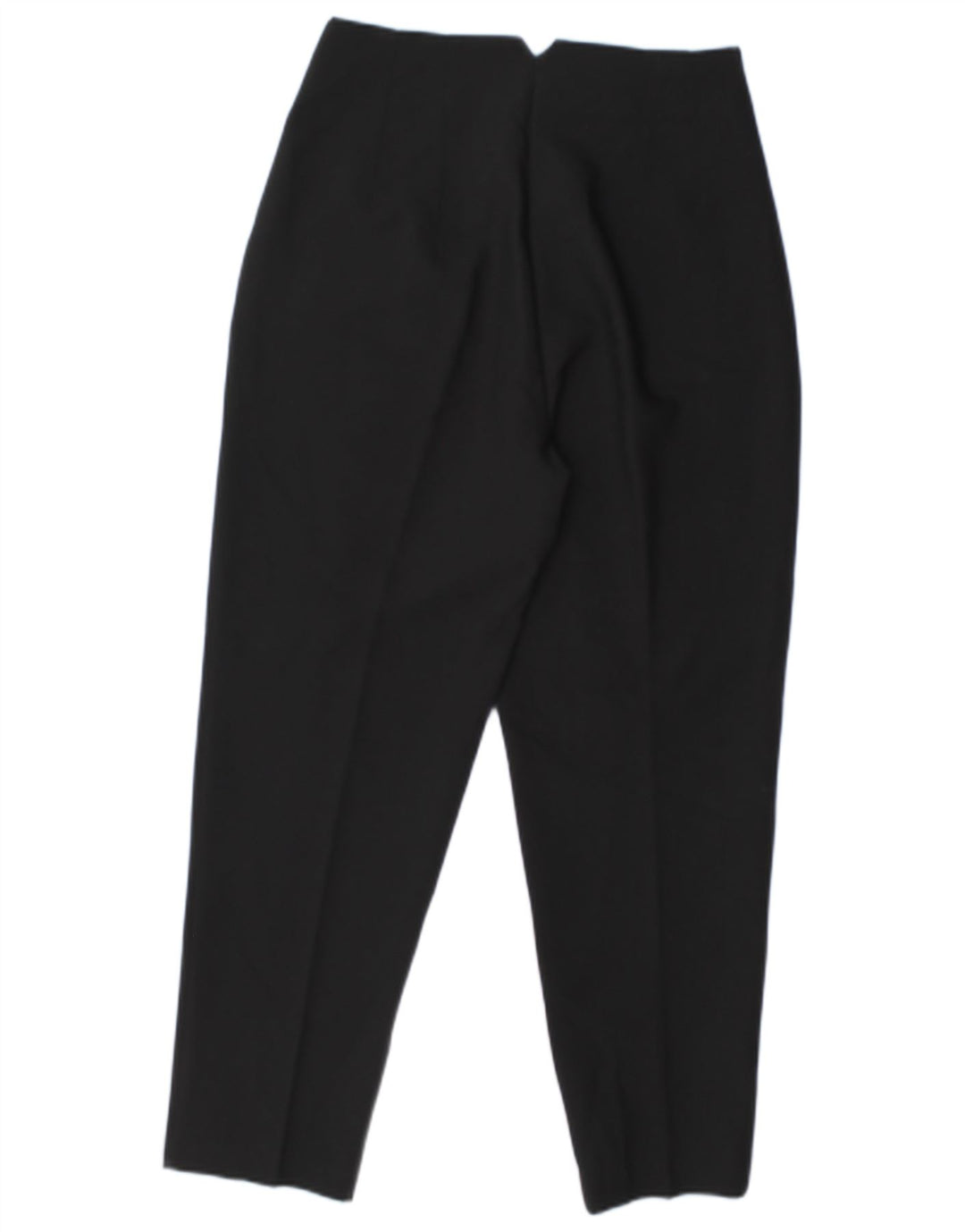ZARA koniske chinobukser til kvinder Medium W28 L26 Sort polyester
