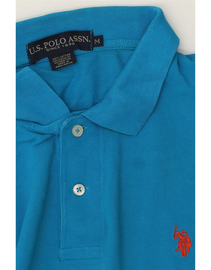 U.S. Polo Assn. Herre poloshirt Medium blå bomuld