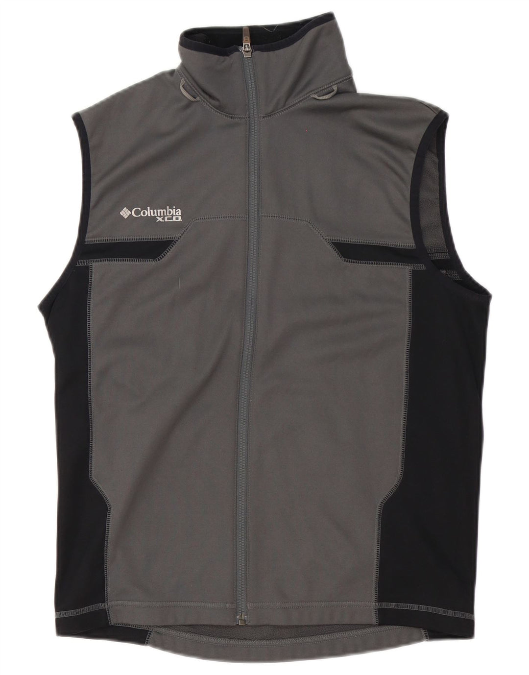 Columbia Herre ærmeløs træningsdragt Topjakke Medium Grey Colourblock