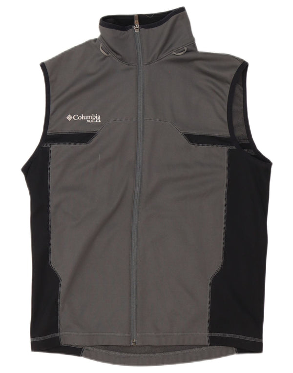Columbia Herre ærmeløs træningsdragt Topjakke Medium Grey Colourblock