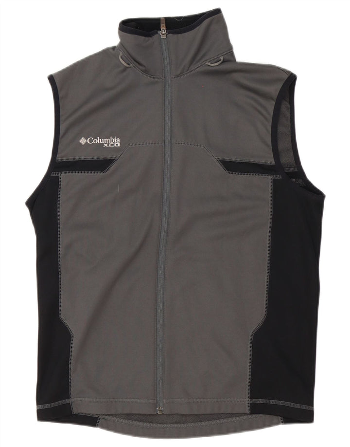 Columbia Herre ærmeløs træningsdragt Topjakke Medium Grey Colourblock