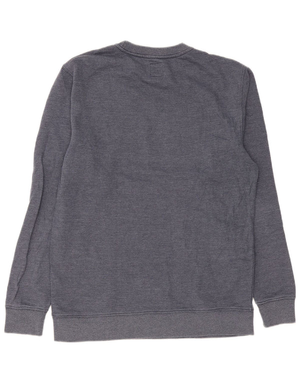 Vans Herre grafisk sweatshirt Jumper Medium Navyblå Bomuld