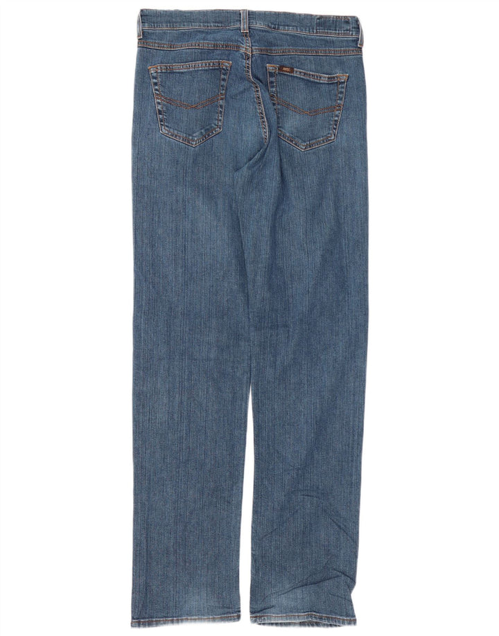 Rifle Herre Straight Jeans W33 L33 Blå Bomuld
