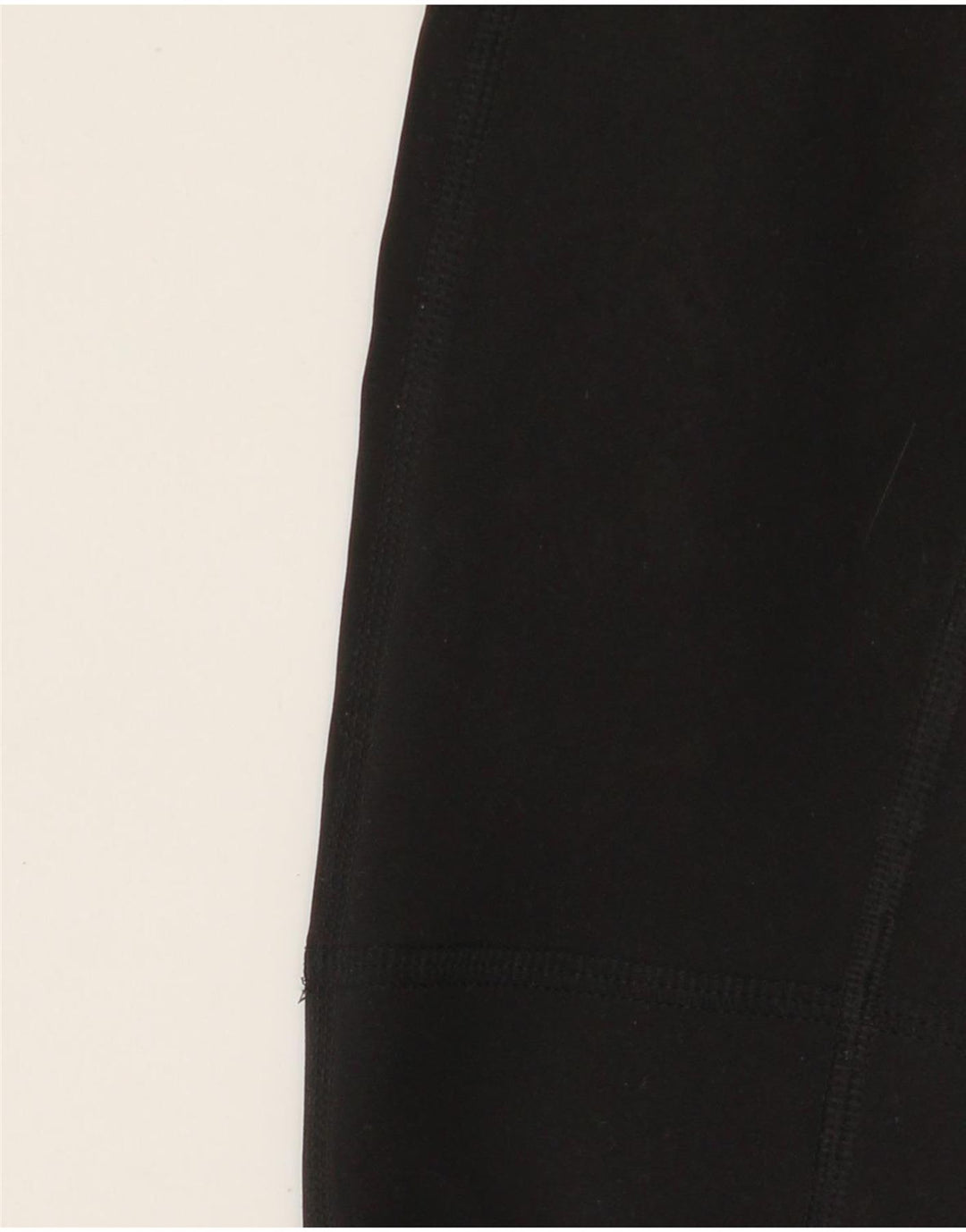 Adidas Womens Leggings UK 8/10 Small Black Polyester