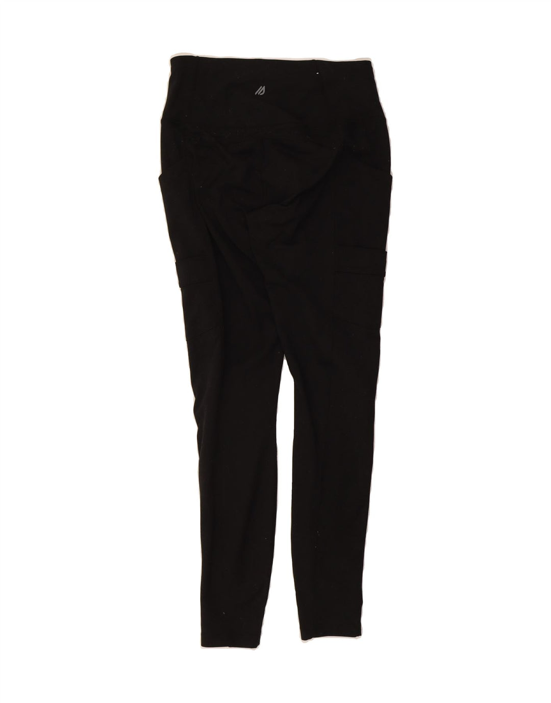 EDDIE BAUER Womens Cargo Tracksuit Trousers UK 10 Small  Black Polyester Vintage Eddie Bauer and Second-Hand Eddie Bauer from Messina Hembry 