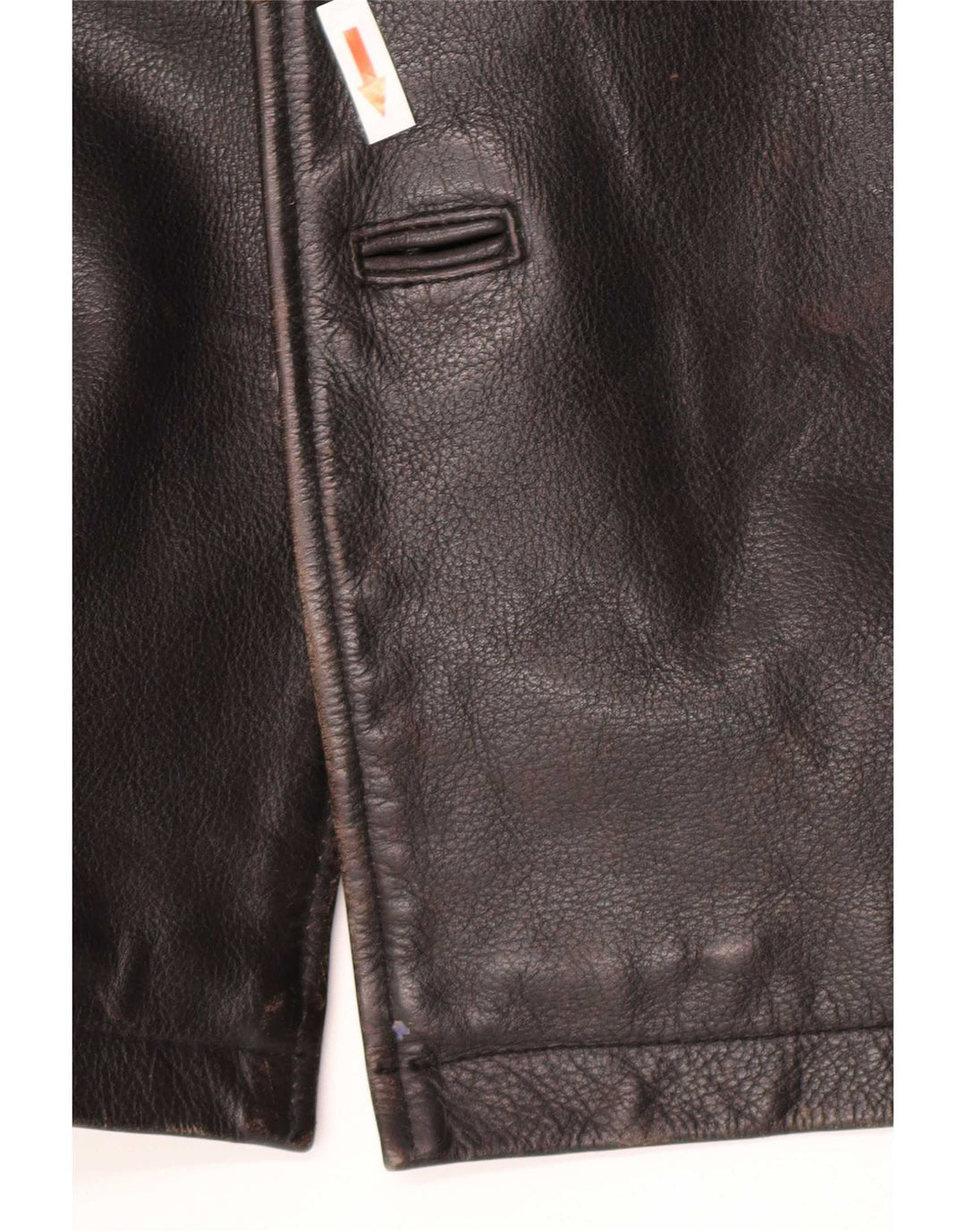 Wilsons Herre Læderjakke UK 38 Medium Sort