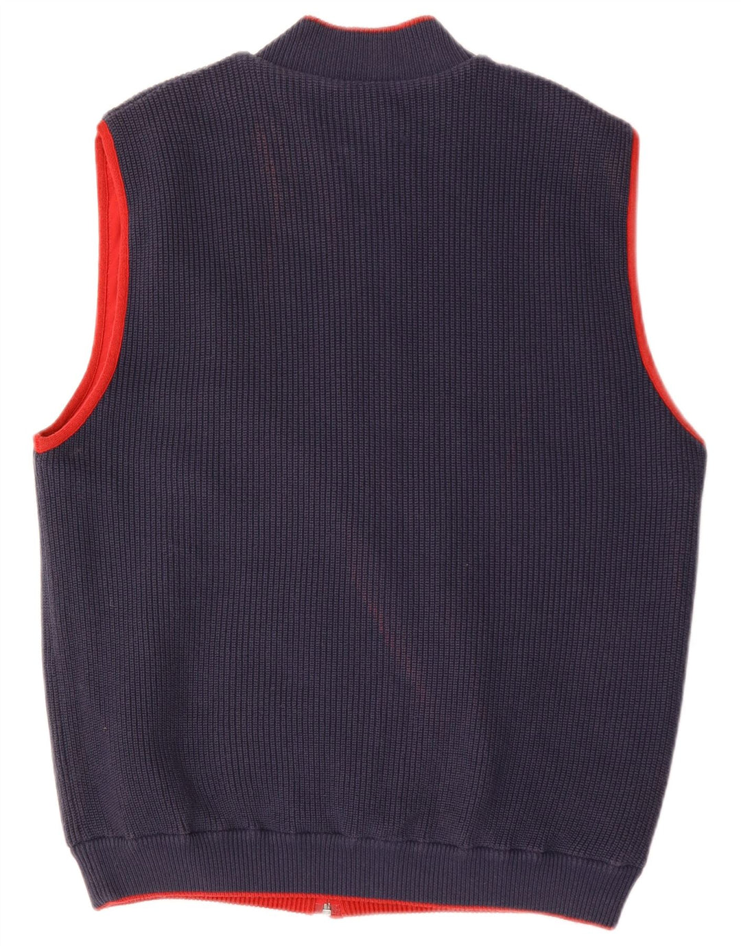 BOGGI Herre vendbar Gilet IT 52 XL Rød polyakryl