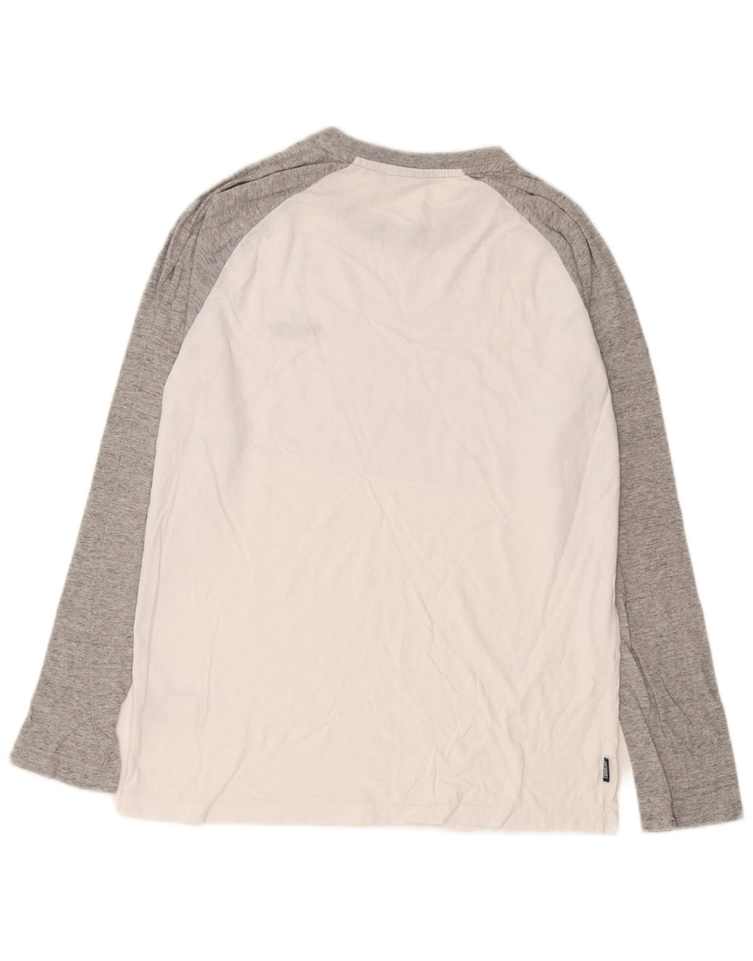 Superdry Herre Top Langærmet Stor hvid Colourblock Bomuld