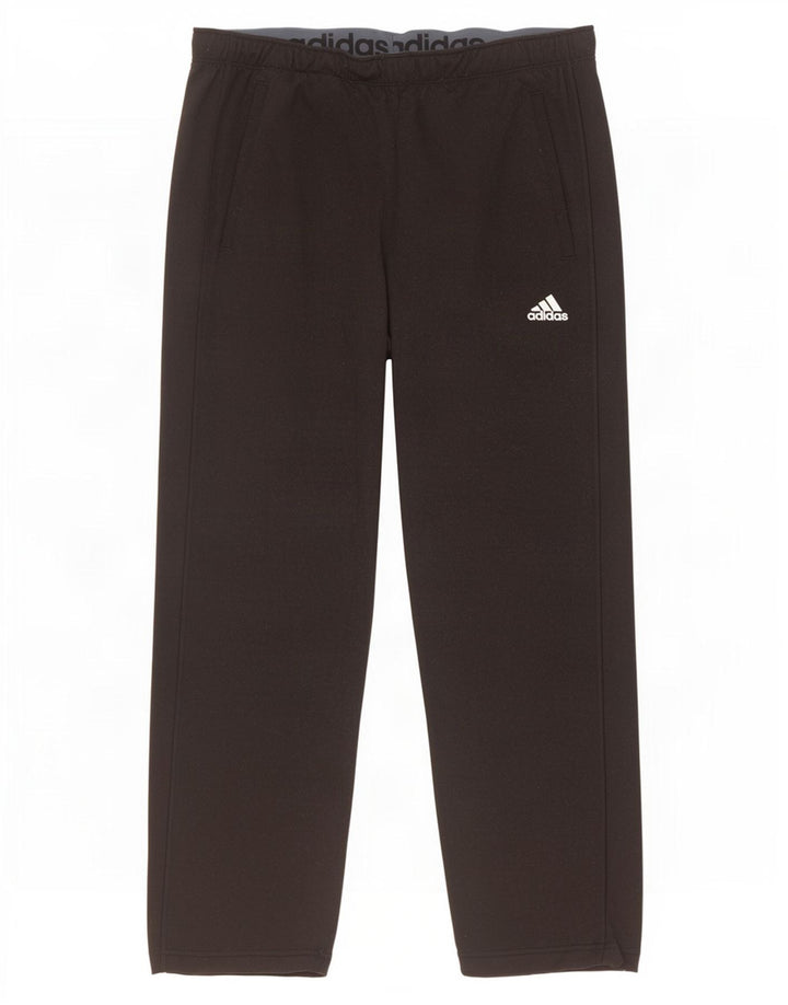 Adidas Træningsdragtsbukser til mænd Stor sort polyester